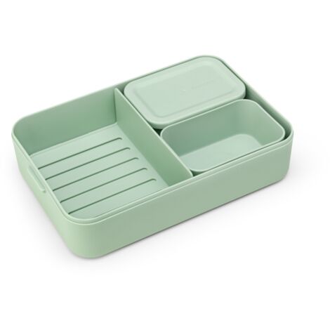 Brabantia Make & Take Bento Lunchbox L Jade Vert (1/3)