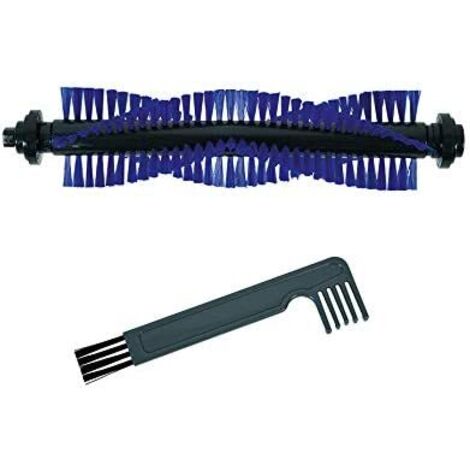 Rowenta ZR720004, Brosse Centrale Standard et kit de Nettoyage compatibles avec Les aspirateurs Robot Explorer 20, Noir/Bleu (1/2)
