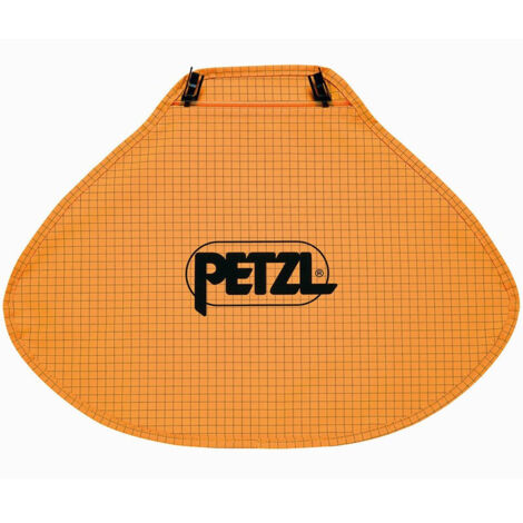 Petzl – Protège-nuque pour casques Vertex et Strato – Protection UV UPF 40 – Installation facile – Couleur orange clair – Taille unique - A019AA (1/3)