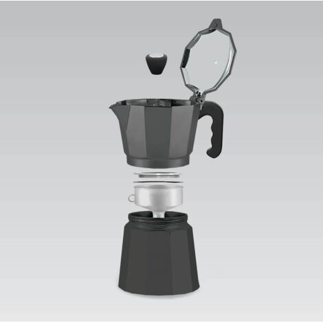 Machine à café Maestro 6 tasses MR-1666-6-BLACK noir (1/5)