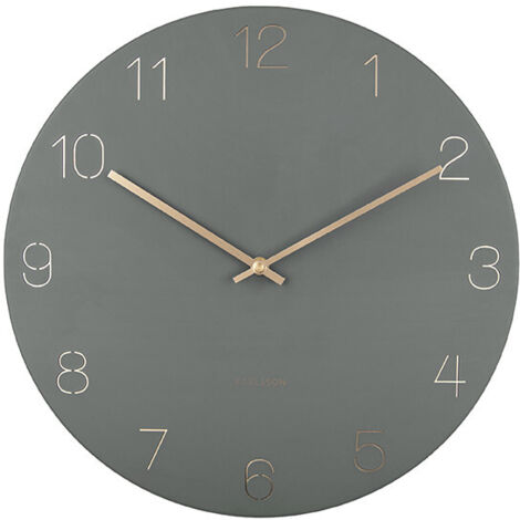 Karlsson Charm Horloge Murale Vert Jungle 40 cm (1/5)