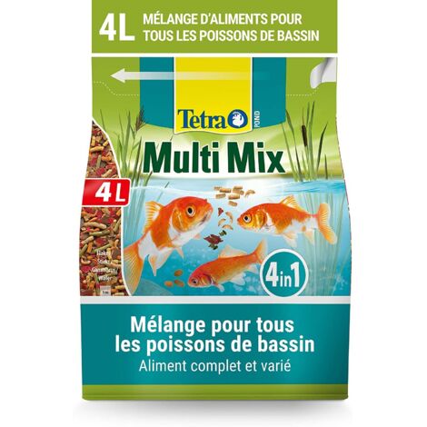 Aliments complets pour poissons de bassin Multimix 10L