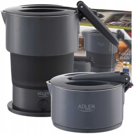 Bouilloire de voyage pliable Adler  Gris  AD1377G