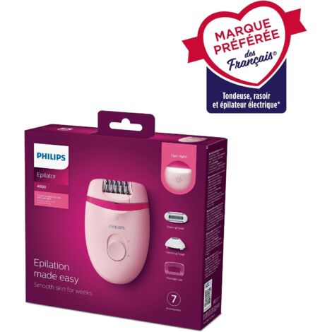 Épilateur PHILIPS Satinelle Essential BRE 285/00 (1/5)