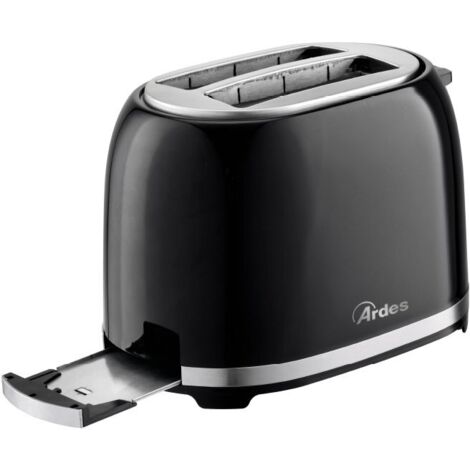 Grille pain Ardes Tosto Prestige noir 850 watts 2 tranches (1/3)