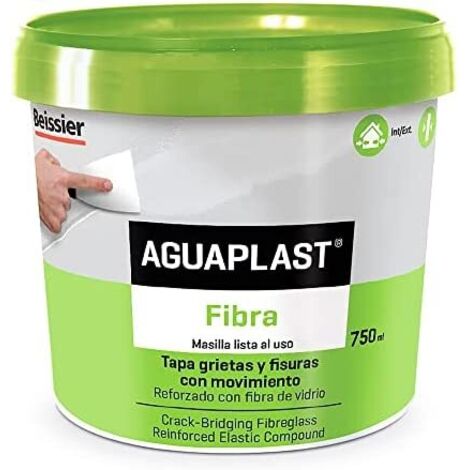 Pâte à reboucher aguaplast blanc 750 ml fibres de verre (1/3)
