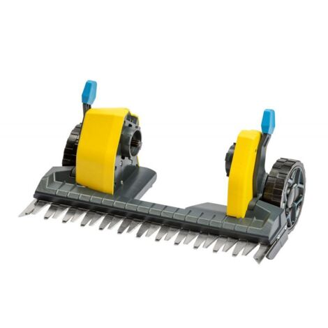 Gloria – Lame de débroussailleuse FineCut 360 mm – Couteaux contrarotatifs découpés au laser – Hauteur de coupe réglable 3/4/5 cm – Compatible MultiBrush