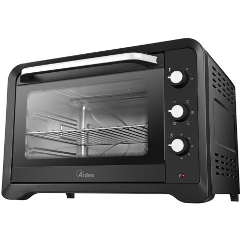 Mini four grill 64 L 2000 W – AR6264PB – Chaleur tournante – Minuterie 60 min – Éclairage intérieur – 6 fonctions de cuisson – Ardes (1/3)