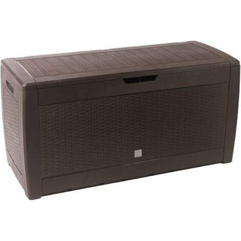 Boxe Rato  Coffre de jardin 310 litres chocolat 119 x 48 x 60 cm (1/5)