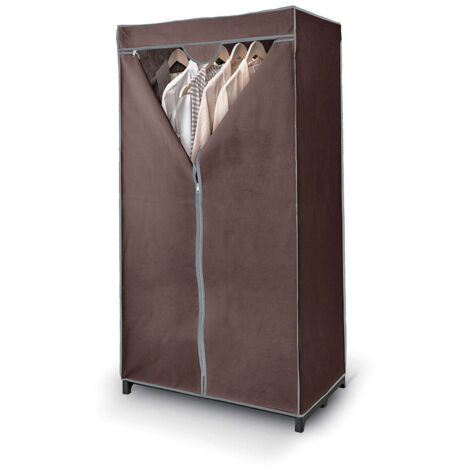 Armoire penderie en tissu 75x50x145cm