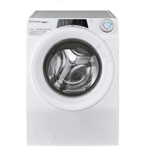 Candy RapidÓ RO4 1274DWMT/1-S machine à laver Charge avant 7 kg 1200 tr/min Blanc (1/5)