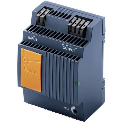 Alimentation secteur pour rail DIN BLOCK PEL 230/12-6,5 12 V/DC 6.5 A W91615