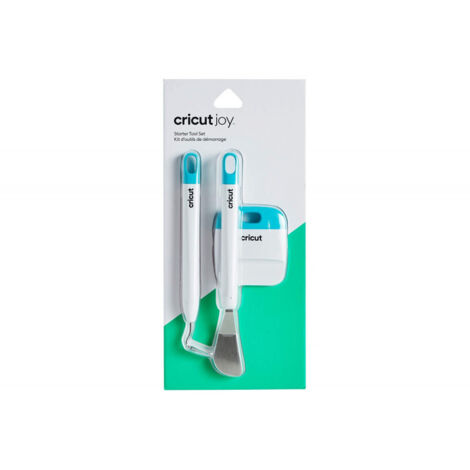 Cricut Kit Joy blanc et bleu outils découpe essentiels (1/4)