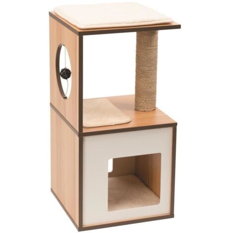 Cat vesper v box small naturel (1/5)