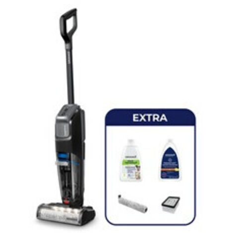 Aspirateur laveur Bissell CrossWave OmniFind Pro – Technologie FurFinder pour poils d'animaux – Double réservoir – Autonomie 25 min