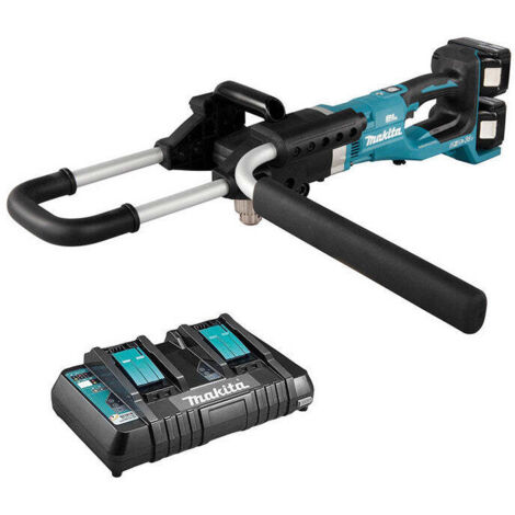 Makita DDG460T2X7 tarière sans fil noir et vert (1/4)