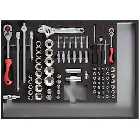 Gedore Kit d outils complet chromé 84 pièces (1/5)