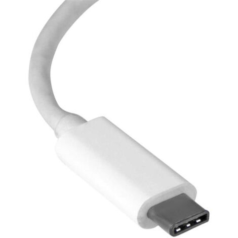 US1GC30W StarTech.com US1GC30W - Adaptateur USB-C vers Gigabit Ethernet (USB 3.0) - Blanc (1/3)