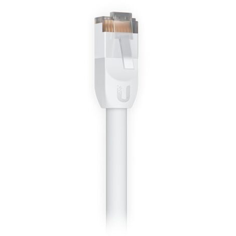 Câble réseau Ubiquiti UACC-CABLE-PATCH-OUTDOOR-8M-W Blanc Cat5e S/UTP (STP) (1/2)