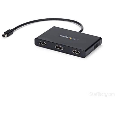 Startech.com splitter multiplier mini displayport vers 3 ports hdmi - hub mst dp 1.2,3 ans (1/5)