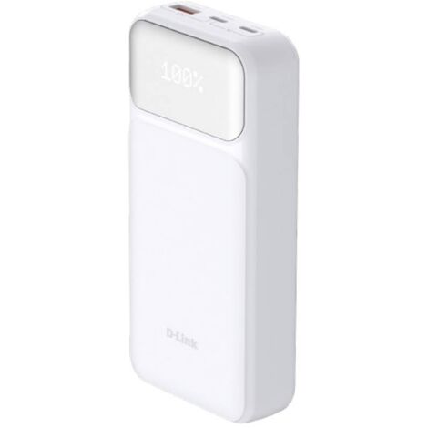 D-Link DPP-201 Powerbank (batterie supplémentaire) 20000 mAh Power Delivery USB-A, USB-C® blanc W882853 (1/2)