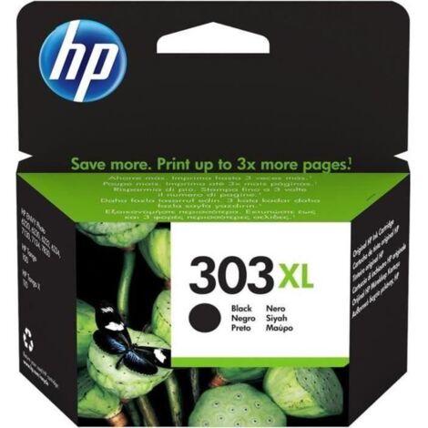HP 303XL cartouche dencre noire grande capacite authentique pour HP Envy Photo 6220/6230/7130 T6N04AE