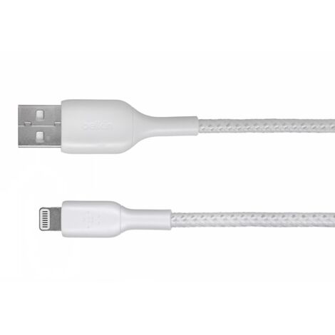Belkin CAA002BT3MWH câble Lightning 3 m Blanc (1/5)