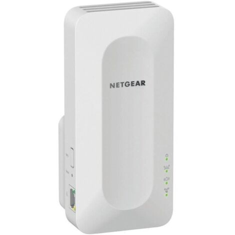 Netgear – Répéteur WiFi 6 Mesh AX1800 – Couvre jusqu'à 100 m² – Compatible avec toutes les box internet – Technologie bi-bande 2,4 GHz / 5 GHz