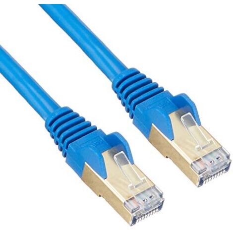 2M CAT6A PATCH CABLE - BLUE CAT 6A NETWORK CABLE - STP (1/3)