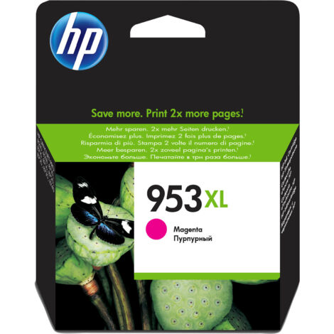 HP 953XL High Yield Magenta Original Ink Cartridge cartouche d'encre 1 pièce(s) Rendement élevé (XL) (1/5)