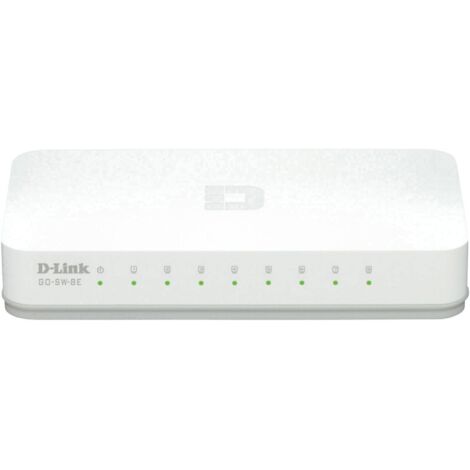 Switch réseau D-Link GO-SW-8E 8 ports 100 MBit/s D35382 (1/6)