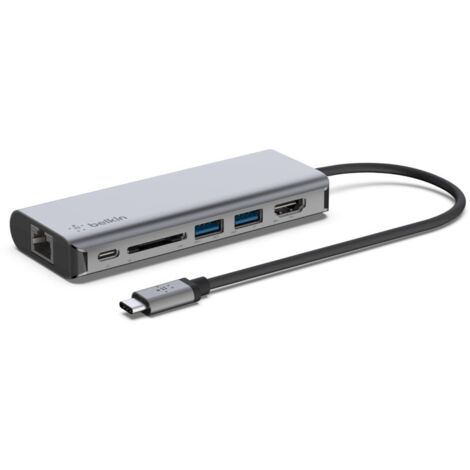 BELKIN Adaptateur USB-C 6 en 1 - AVC008btSGY (1/5)