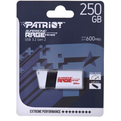 Patriot Rage Prime 600 Mo/s 256 Go USB 3.2 8K IOPS (1/5)