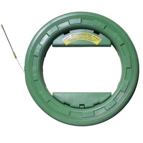 aiguille tire fil - en nylon - diamètre 4 mm - longueur 30 mètres - agi robur 397011