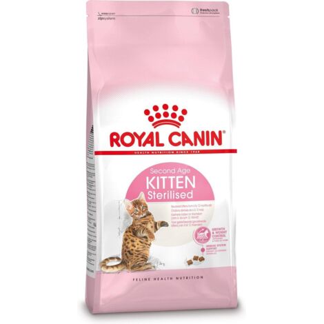Nourriture que Royal Canin Kitten strilis pour des chatons striliss (6 љ 12 mois) - 400g