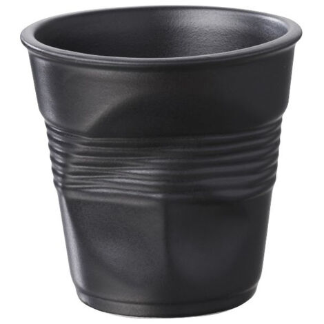 Gobelet 18 Cl Noir Satiné - Froissé - Revol