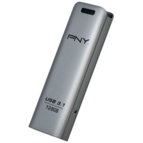 PNY FD128ESTEEL31G-EF lecteur USB flash 128 Go 3.2 Gen 1 (3.1 Gen 1) Acier inoxydable (1/5)