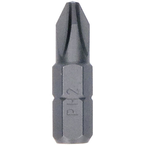 Embout de tournevis PH2 25 mm, échappement, 25 pièces - B 2607002797 (1/5)