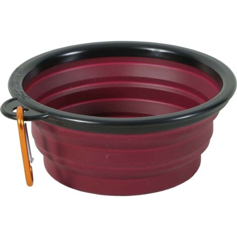 Gamelle souple en silicone rouge Bivouak 1 litre (1/4)