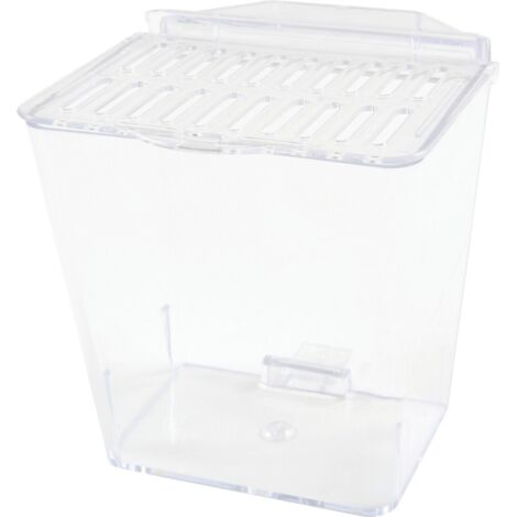 Cuve isolement avec couvercle 13 x 10 x 13 cm pour aquarium - zolux (1/5)