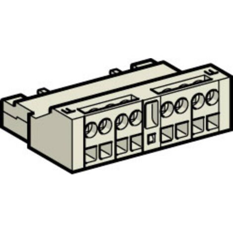 bloc contact auxiliaire tesys - pour gv2 / gv3 - 1f/o - 2.5a - br - schneider electric gvae113 (1/2)