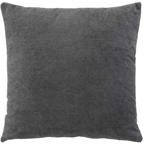 Coussin  - Effet bouclette Gris 45x45 cm (1/3)