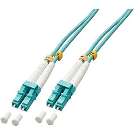 Câbles réseau et DAC LINDY Fibre optique Duplex LC LC OM3 3m (1/3)