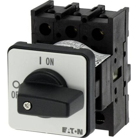 Eaton P1-25/E Interrupteur ON-OFF pour montage frontal 690 V noir 1 pc(s) Y747832 (1/6)