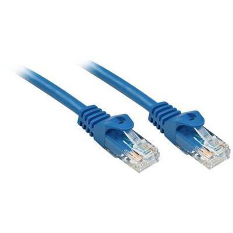 Câbles réseau et DAC LINDY Basic Cat.6 U/UTP Cable Blue 3m (1/2)