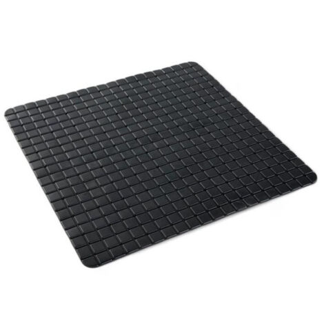 Tapis anti-dérapant baignoire ou douche - TODAY - UTILITY - 50 x 50 cm - Carré - Black (1/4)