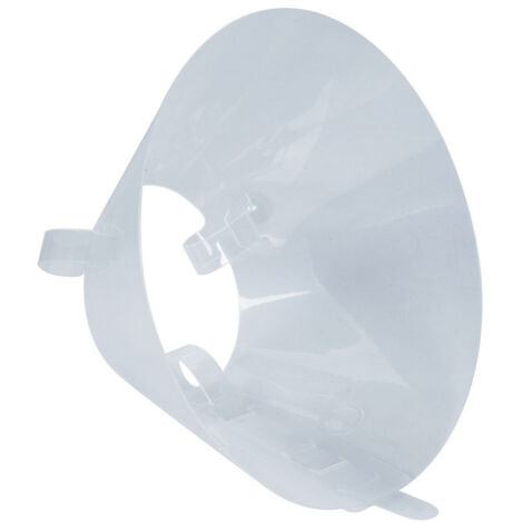 Trixie – Collier de protection pour chat XS 22-25 cm – Empêche de lécher les plaies – Plastique transparent – Avec fermeture