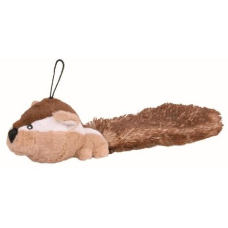TRIXIE JOUET EN PELUCHE ÉCUREUIL, 30 CM, LOT DE 4 ZOO TX-35986