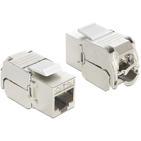 Keystone Modul RJ45 Buchse  LSA Cat.6A, Keystone-Modul Verwendung: Embout von einem Netzwerkkabel an eine RJ-45-Buchse (1/3)