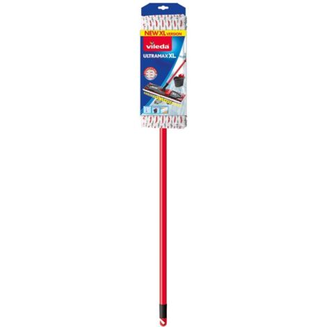 Vileda – Serpillière Ultramax XL en microfibre – Nettoyage humide efficace – Largeur 420 mm – Compatible stratifié et carrelage (1/10)